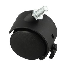 360 Degree Swivel Plastic Caster Wheels for Office Chairs and Furniture