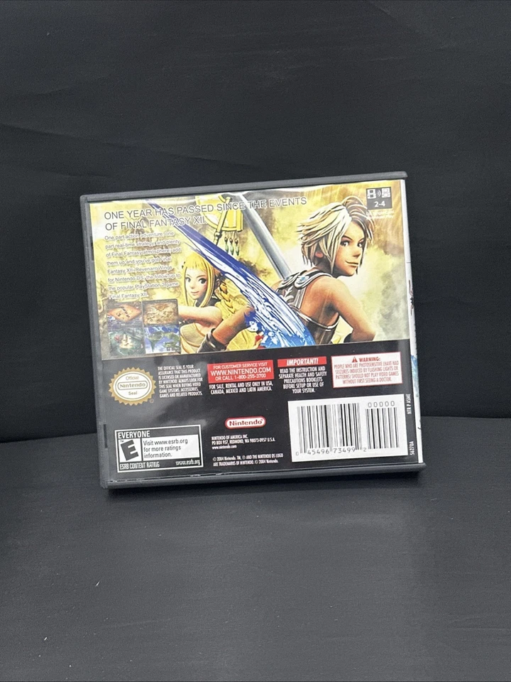 Final Fantasy XII Revenant Wings (DS, 2006) Complete CIB Tested - Image 2 of 4