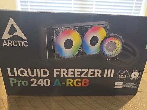 ARCTIC Liquid Freezer III Pro 360 A-RGB black PC Water Cooler AIO CPU