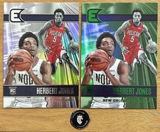 Lot Of 2 Herbert Jones 2021-22 Chronicles Essentials Rookies - 1 Green & 1 Base
