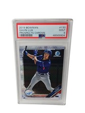 🔥2019 Bowman Chrome Prospects Gavin Lux #BCP-130 PSA 9 MINT