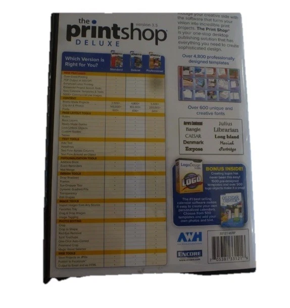 The Printshop Deluxe versión 3.5 para PC Foto 3 de 3