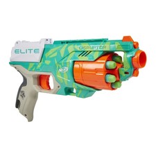 Nerf Elite Disruptor Rotating Drum Slam Fire Blaster Exclusive Dynamic Green