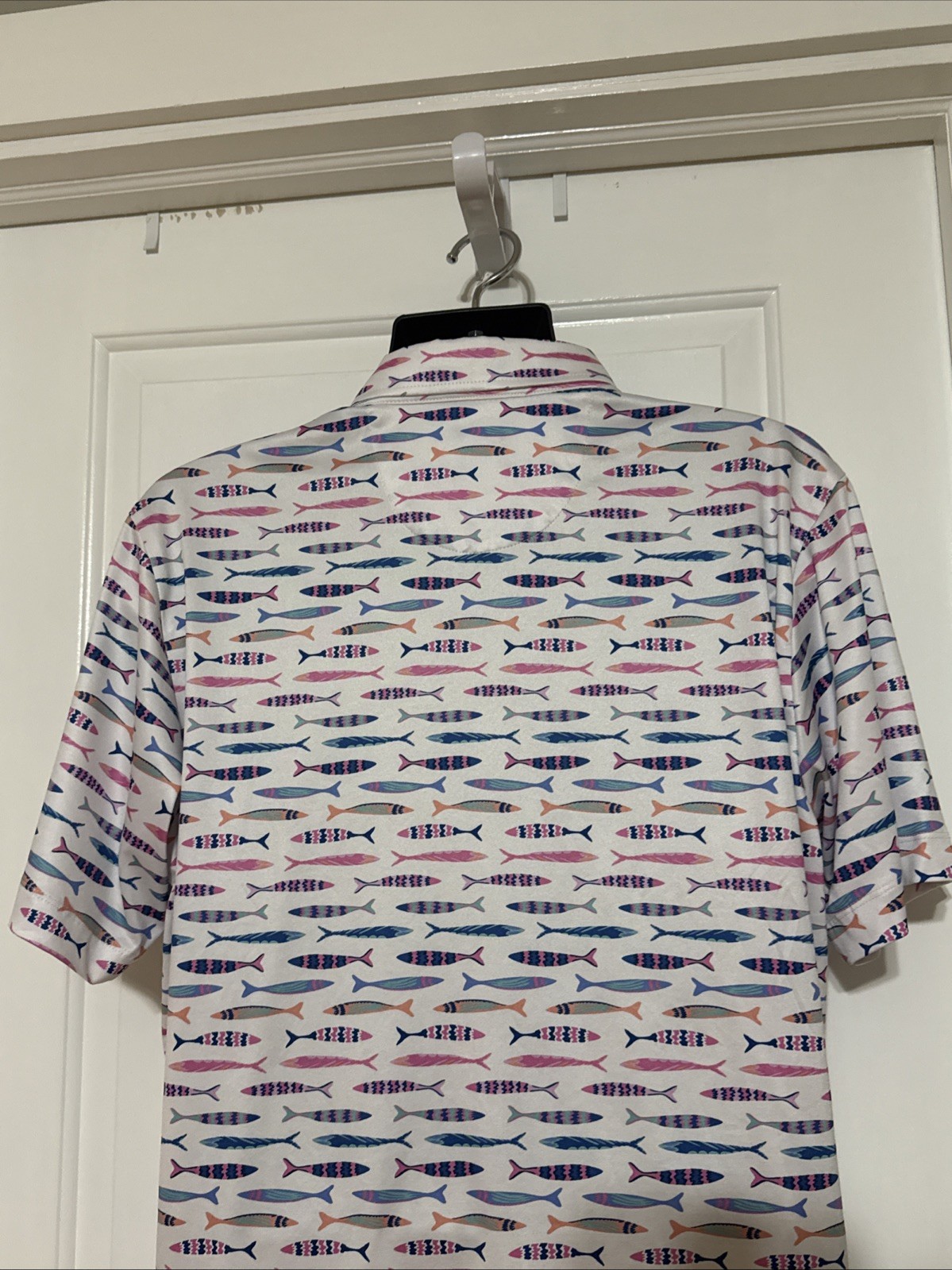 Con.struct Fish Pattern Golf Quick Dry Performanc… - image 6