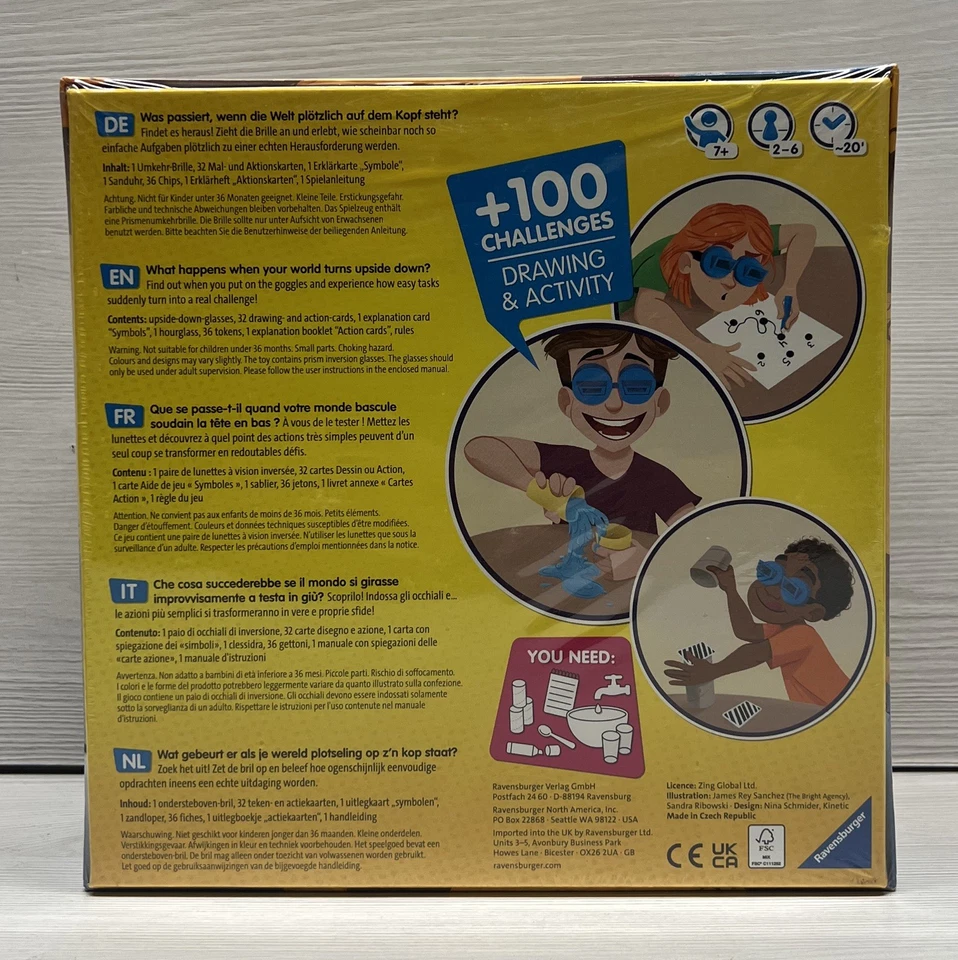 The UpsideDown Challenge Game | Ravensburger | Brand New Sealed - Image 2 of 4