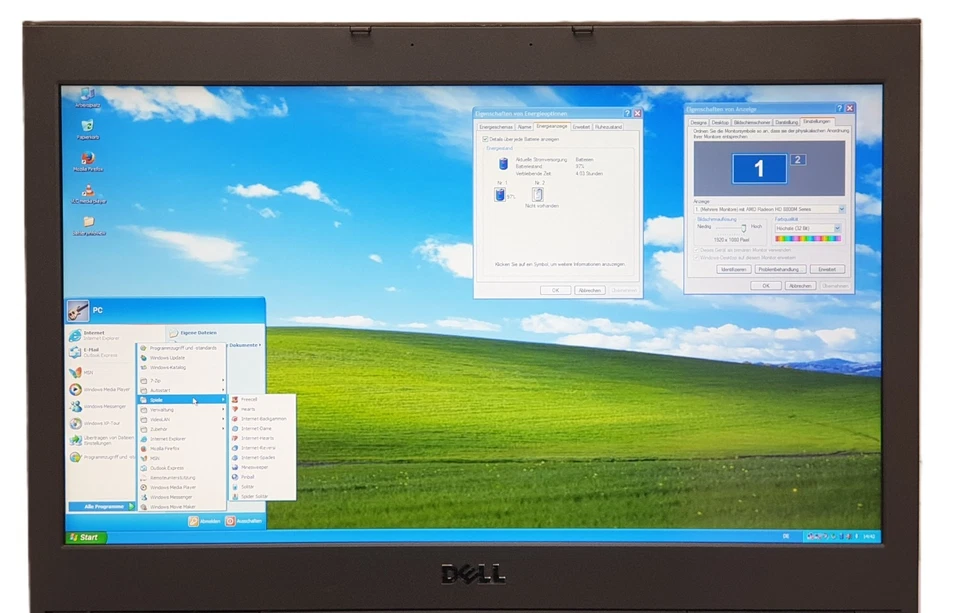 DELL PRECISION M4800 Windows XP +Windows7 Gamer i7 32GB 1TB Laptop AMD 2GB 15,6" - Bild 2 von 4