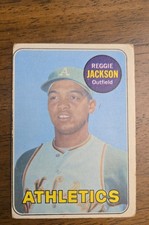 1969 Topps - Reggie Jackson #260 (RC) GRADEABLE
