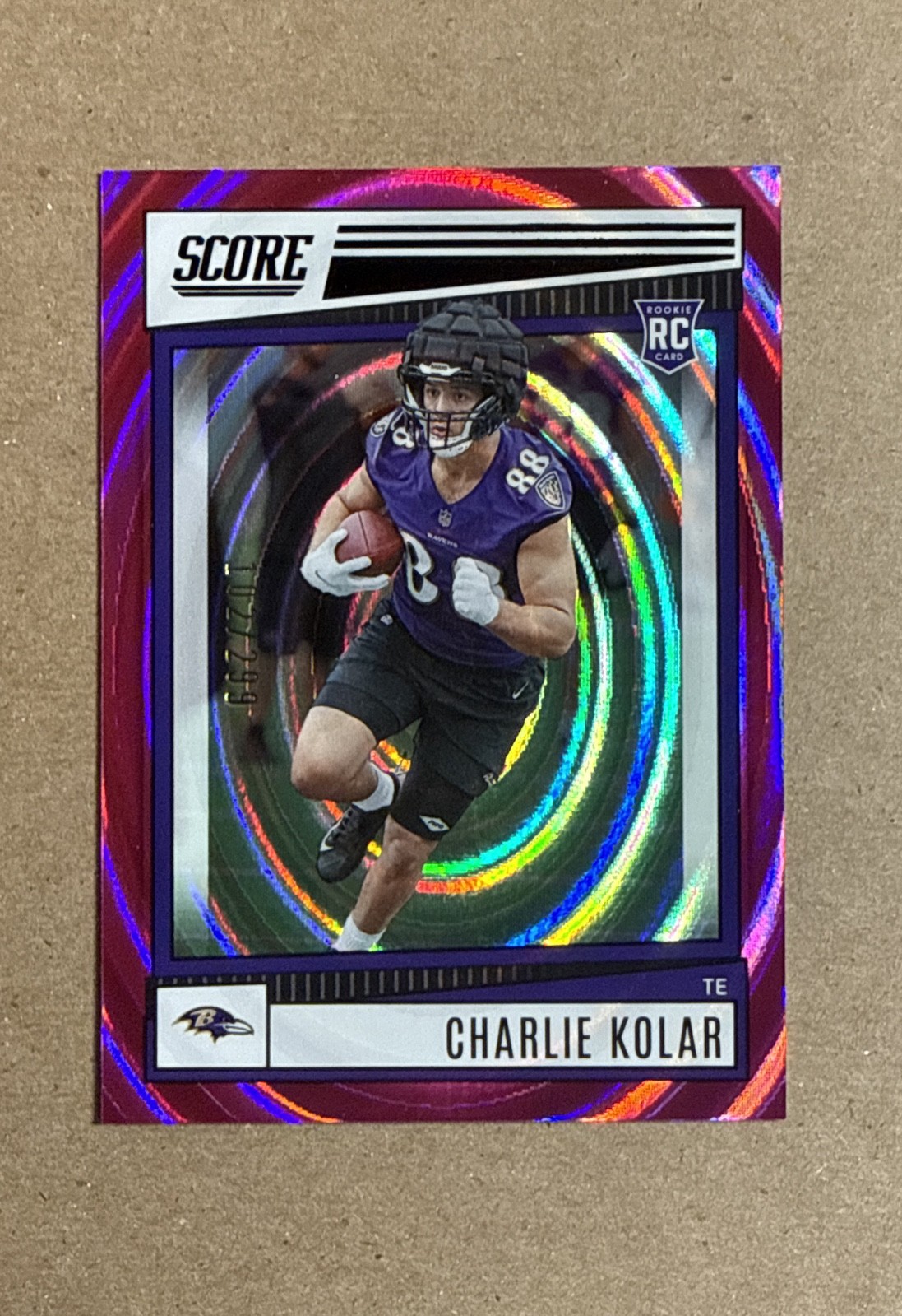 Charlie Kolar Panini Score #374 Ellipse