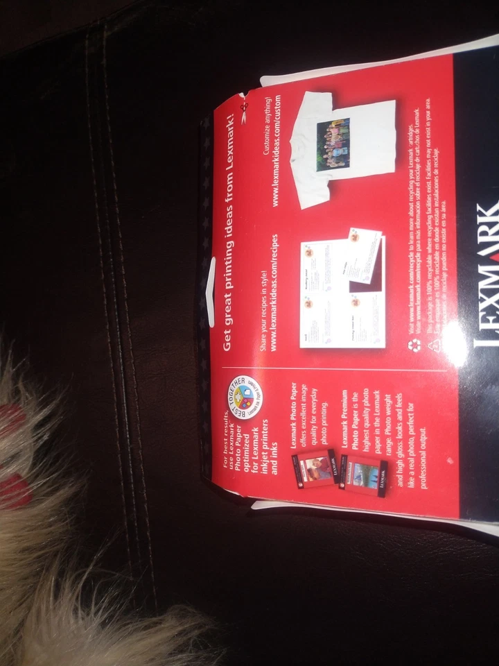 GENUINE Lexmark 70 Black Ink Cartridge (2) Twin Pack NEW SEALED 12A1970 Compaq - Image 3 of 4