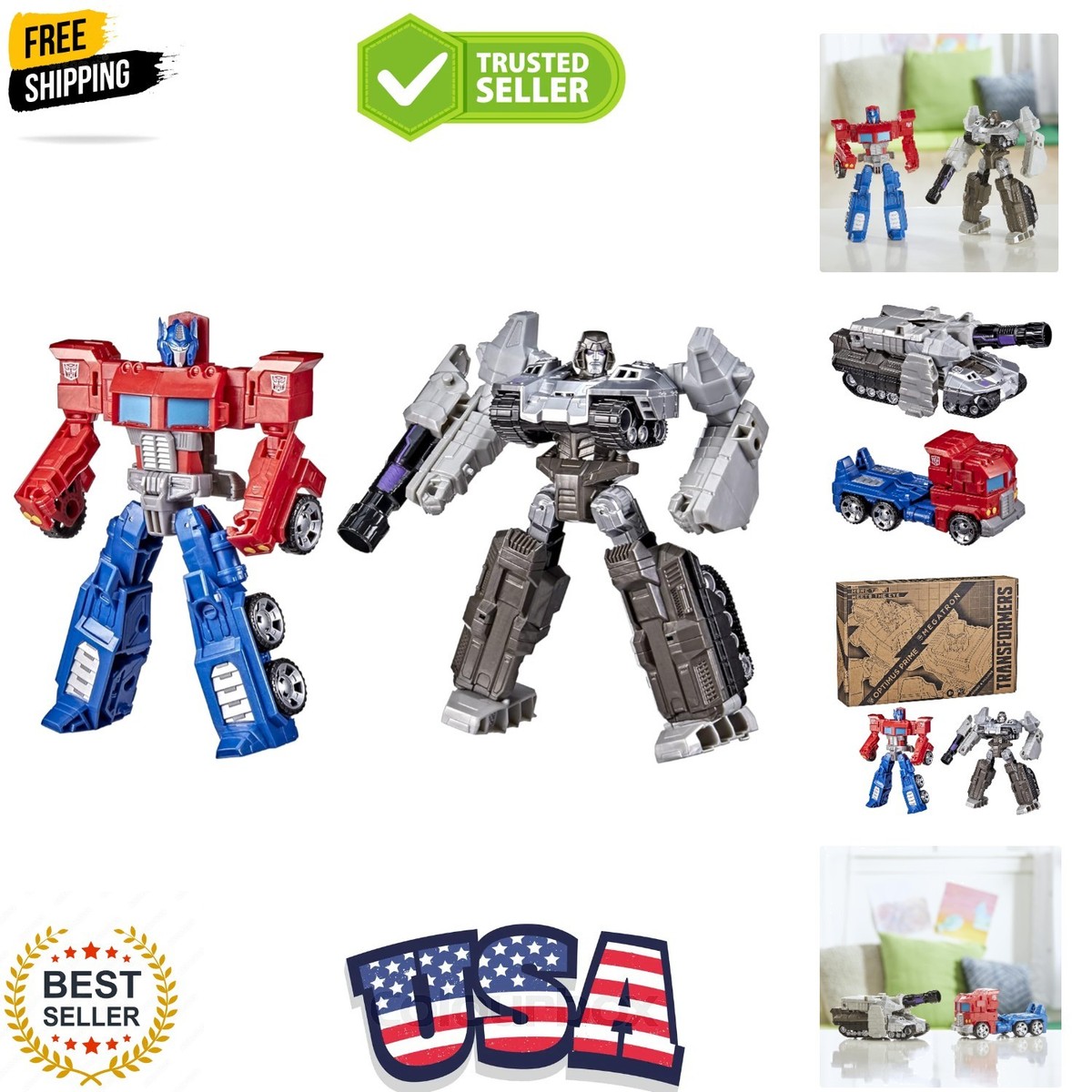 MEDICOM TOY - BE@RBRICK OPTIMUS PRIME MEGATRON セット Toys Heroes and Villains Optimus Prime and Megatron 2-Pack Action