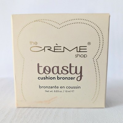 The Creme Shop Toasty Cushion Bronzer *Shade #3 DEEP For Deep Skin Tones 0.53 oz