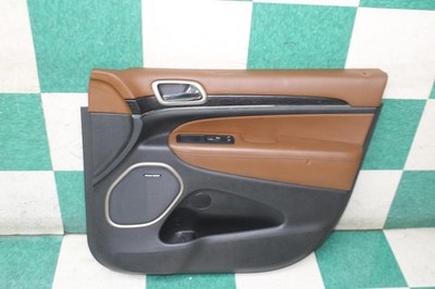 11-22 GRAND CHEROKEE Dark Sienna Brown Black RF Door Trim Panel Right OEM WTY OE