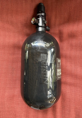 Ninja 68/4500 HPA Paintball Tank 68ci 4500psi with Exalt Case