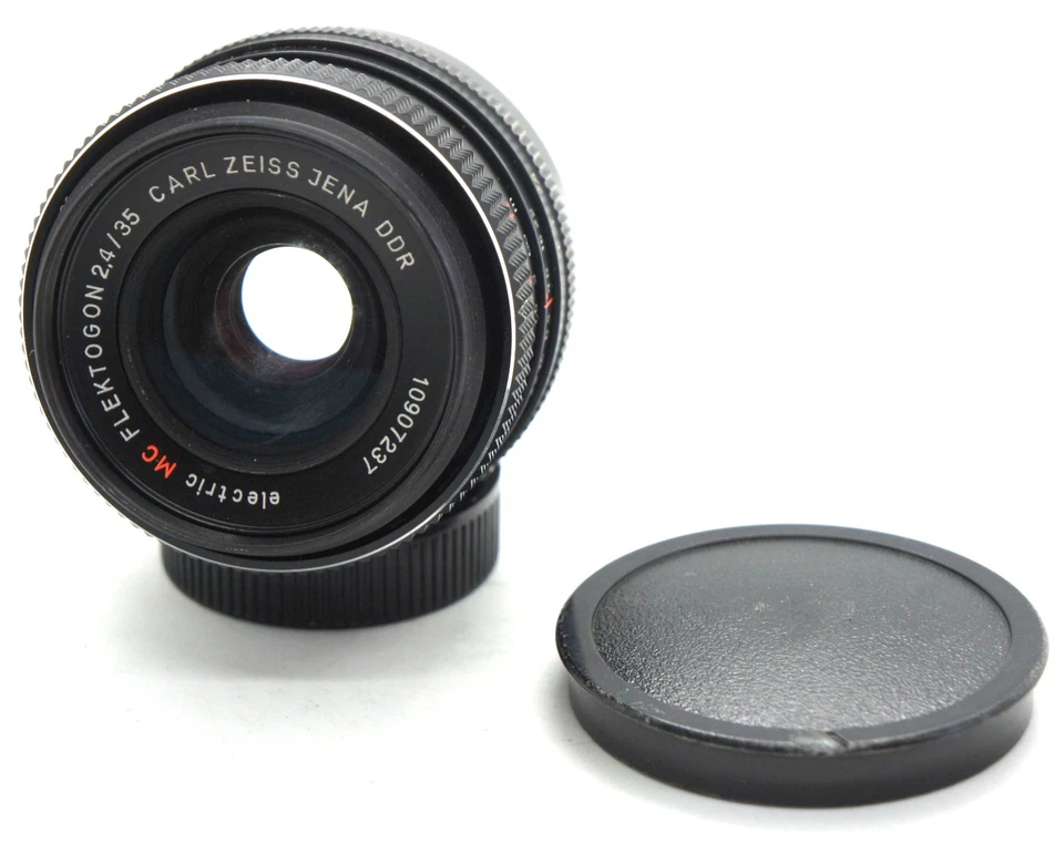 非常好! MC Carl Zeiss Jena Flektogon 镜头 2.4/35 毫米 M42 SCREW 安装 — 第 2/4 张图片