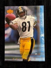 1999 Upper Deck Troy Edwards Rookie Pittsburgh Steelers Football Card #163