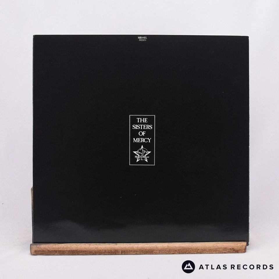 The Sisters Of Mercy Floodland 1-A 1-B Insert LP Album Vinyl Record - EX/EX - Image 4 of 4