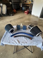 Aem 21-201dk Blue Dryflow Air Intake Assembly 2.5 Filter Tube 90 Elbow Aem 21-201dk Blue Dryflow Air Intake Assembly 2.5 Filter Tube 90 Elbow