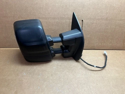 OEM 2016-2014 NISSAN TITAN DOOR MIRROR SIDEVIEW WITH BLINDSPOT BLACK RIGHT RH