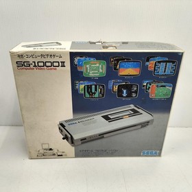SEGA SG-1000 II Console Complete in Box 2 Controllers From Japan A1599