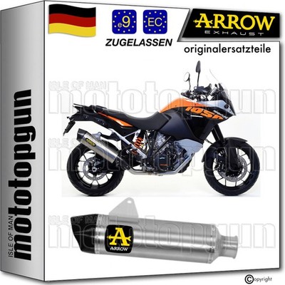 ARROW AUSPUFF ZUGELASSEN MAXI RACE-TECH TITAN C KTM 1050 ADVENTURE 2016 16
