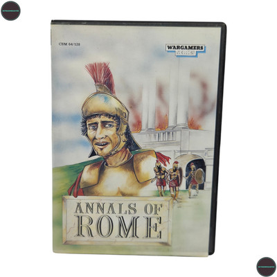 Annals of Rome Commodore 64 C64 Tape Spiel CIB Datasoft 1986