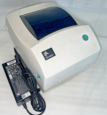 Zebra GC420t Thermodirekt-Etikettendrucker mit Netzteil (46)