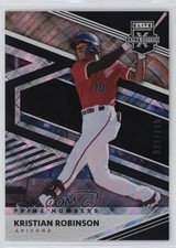 2020 Panini Elite Extra Edition Prime Numbers A /190 Kristian Robinson #146 4f5