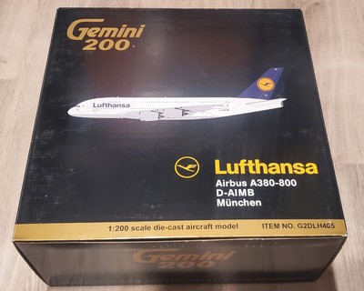 gemini jets 1:200 lufthansa a380