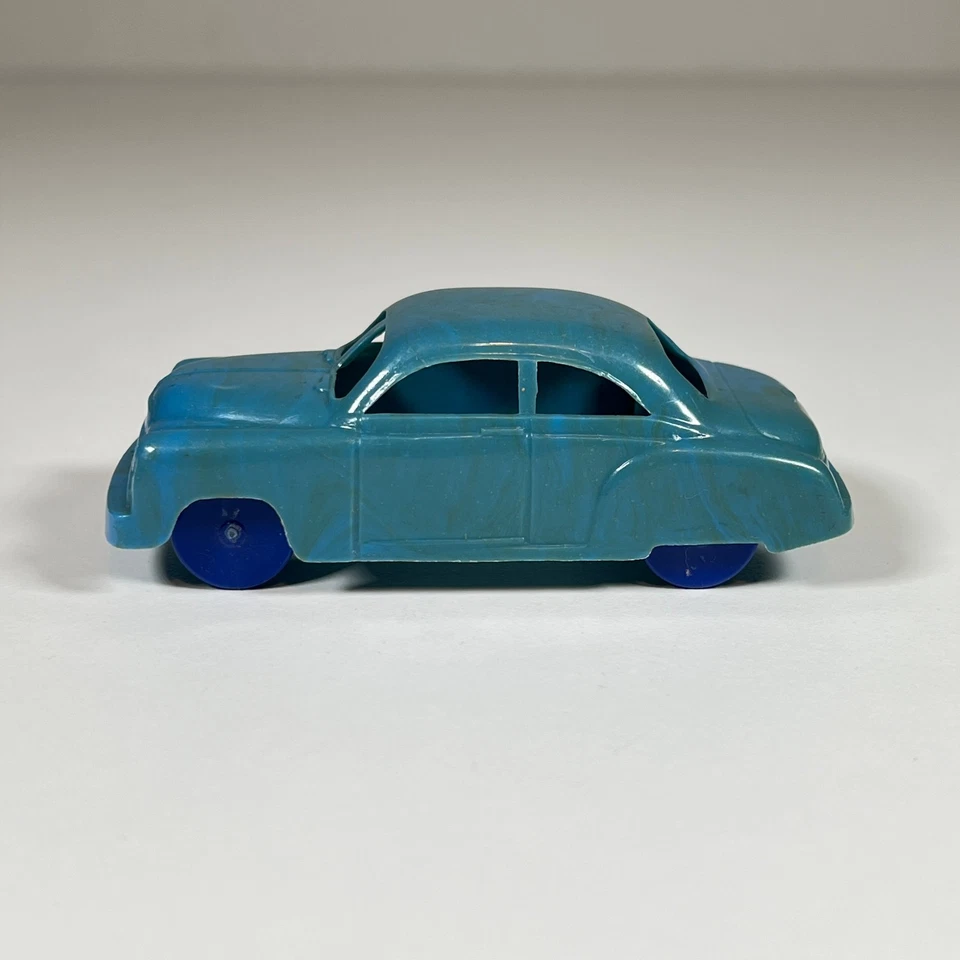 Chevrolet Stileline Deluxe Sedán De Colección Marx 1950 3.5" EE. UU. - Usado, Pintura Única Foto 4 de 4