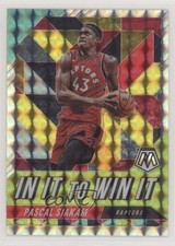 2019-20 Panini Mosaic In It to Win It Pascal Siakam #7 n1u