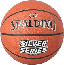 Image of Spalding Basketball NBA Silver Outdoor Basketball Size 7 Orange. Brand New