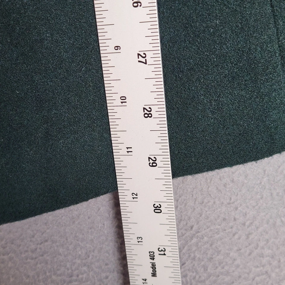 Chaqueta Blazer Lord and Taylor Mujer Talla 10 Verde Lana Cachemira Vintage Carrera Foto 4 de 4