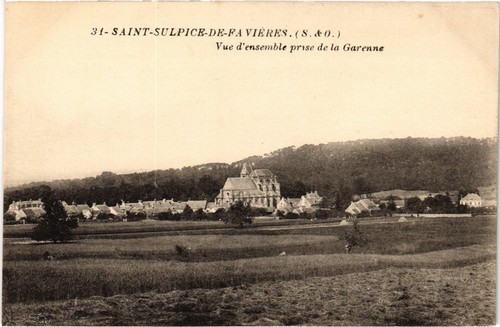 CPA Valence-en-Brie - Vue d'Ensemble prise de la Cote de Pamfou (1037747