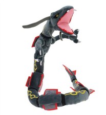 30" Anime Black Shiny Rayquaza Dragon Stuffed Animal Plush Doll Toy Xmas Gift