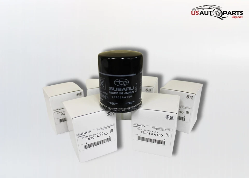 Juego de 6 filtros de aceite de motor originales Subaru para Forester Impreza Legacy 2011-2025 Foto 3 de 4