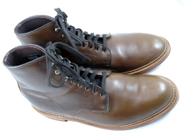 Allen Edmonds HIGGINS MILL CHROMEXCEL WEATHERPROOF Boots 9.5 D Natural (577N) - Image 3 of 4