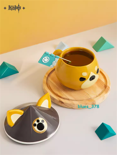 Official Genshin Impact Gorou Ceramics Mug Coffee Cup Cosplay Gift Memorabilia