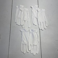 White 3 Pack Moisturizing Gloves For Dry Hands Women  s OS