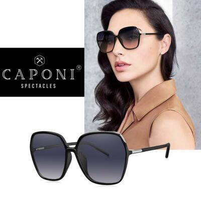 CAPONI marque lunettes de soleil design femmes 2020 haute qualité luxe carré
