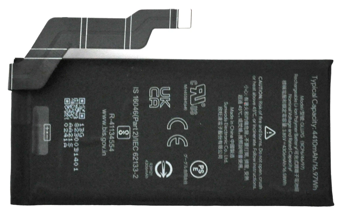 OEM GOOGLE PIXEL 6A 5G GB62Z REPLACEMENT BATTERY GLU7G 4410mAh 16.97Wh 3.85V