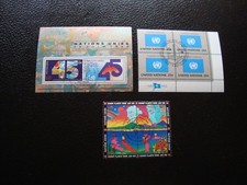 NATIONS-UNIS - 10 timbres neuf ou oblitere (Z14) united nations