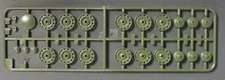 Tamiya 1/35 Scale Russian KV-1 1941 Early - Parts Tree P from Kit No. 35372
