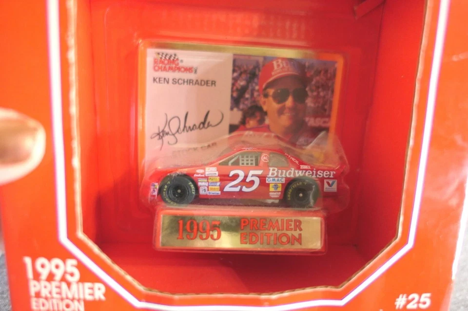 Racing Champions Nascar #25 Ken Schrader Die Cast Race Car 1:64 1995 Ltd Edition - Image 3 of 4