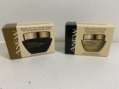 Avon Anew Ultimate Day Age Repair Cream Minis - Lot of Two (2) Travel Try