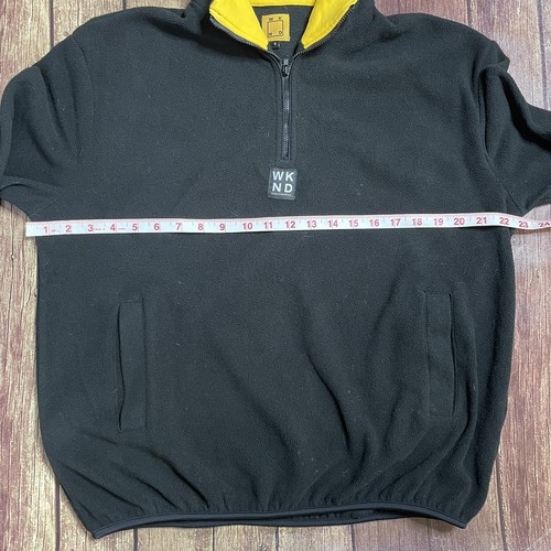 WKND Skateboard Greenwich (Black) Pullover Fleece Size Small - Picture 5 of 6