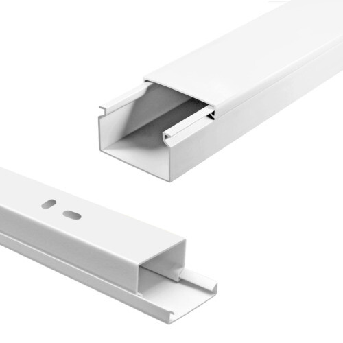 40x16 mm Kabelkanal Buche Hell 2x 1m