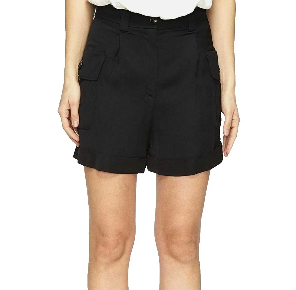 Pantalones cortos de tamaño regular Moschino sólido para De mujer