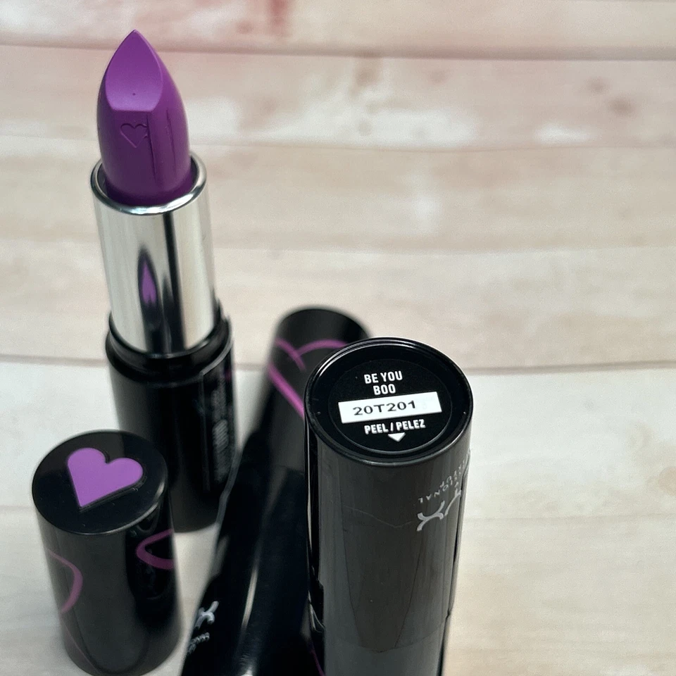 Lot Of 3-NYX PROFESSIONAL SHOUT OUT LIPSTICK "BE YOU BOO"(20T2001) NEW SEALED - Image 2 of 2