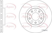 Brake Disc APEC DSK4043 Fits Bentley Continental Continental Flying Spur Flying