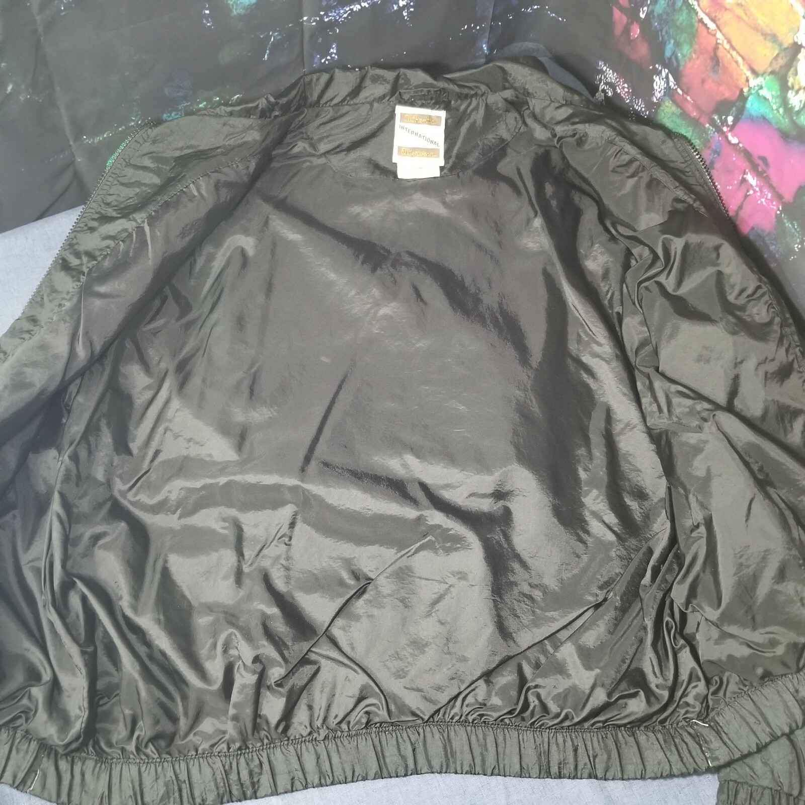 Authentic International Outerwear Windbreaker Sui… - image 4